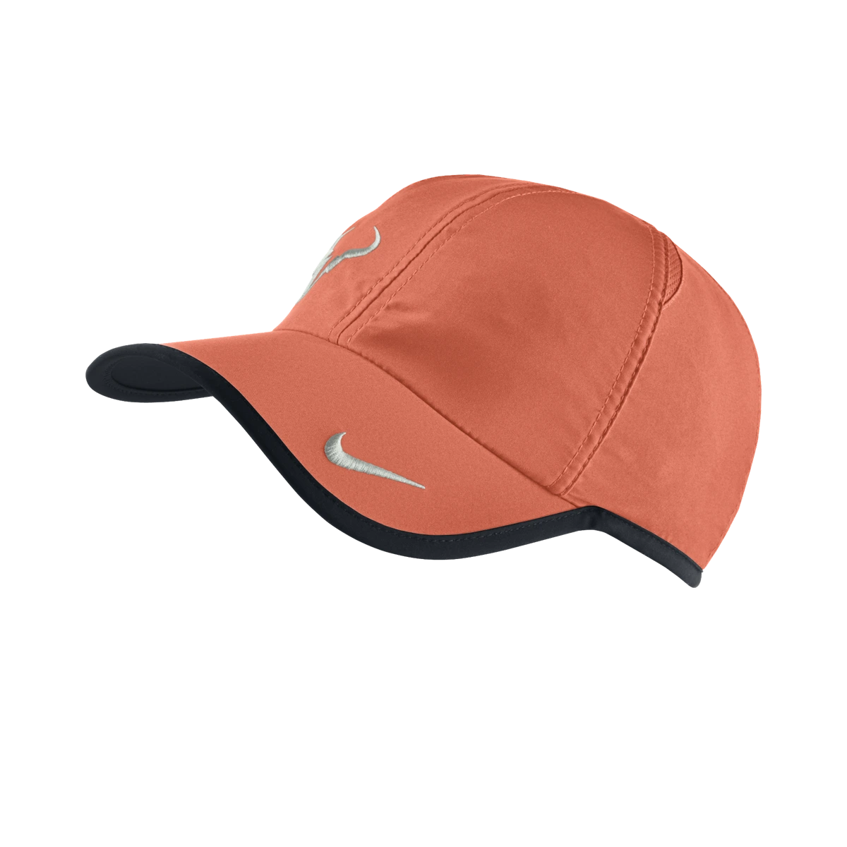 Nike Rafa Bull Logo hat in Turf Orange w/Black & Light Base Grey [398224-800] from the Spring 2014 tennis collection